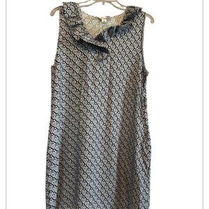 Simply Noelle NWT Sleeveless Summer Dress Ruffle Collar Size L/XL